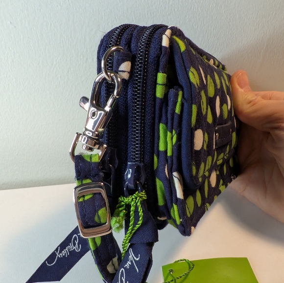 Vera Bradley Lucky Dots Crossbody Host Pick - Picture 3 of 7